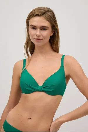 YSABEL MORA Top bikini aro clásico micropiqué copa B
