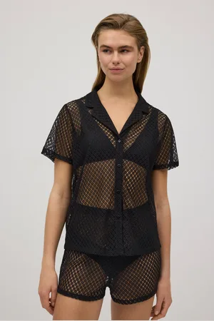 YSABEL MORA Camisa manga corta calada