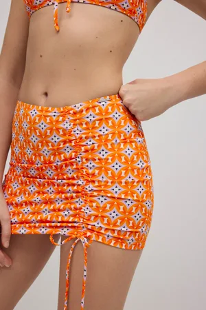 YSABEL MORA Falda mini estampado geométrico