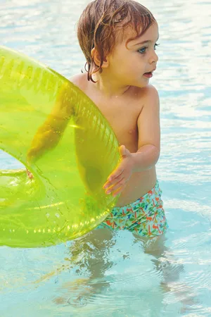 YSABEL MORA Bañador bóxer bebé estampado palmeras