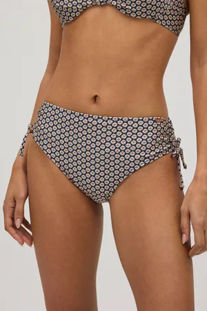 YSABEL MORA Braga bikini reductora midi estampada con brillo
