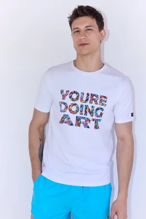 YSABEL MORA Camiseta manga corta estampado street art sockarrats