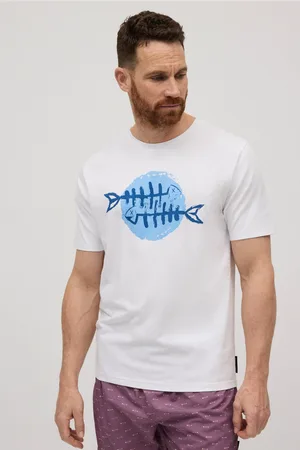 YSABEL MORA Camiseta manga corta estampada raspas