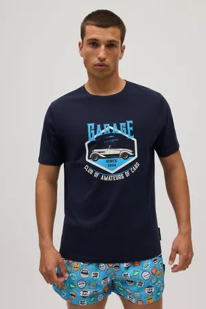 YSABEL MORA Camiseta manga corta estampada retro cars