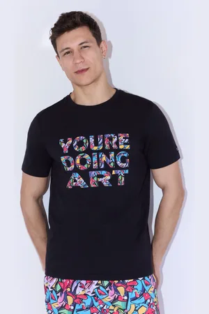 YSABEL MORA Camiseta manga corta estampado street art sockarrats