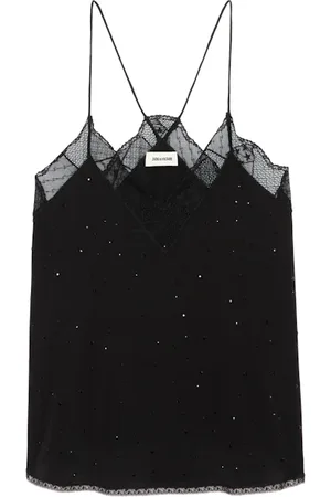 Zadig & Voltaire Top Lencero Christy 100% Seda