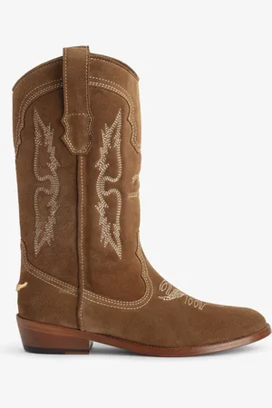 Zadig & Voltaire Botas De Ante Tex Western