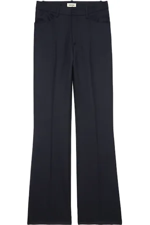 Zadig & Voltaire Pantalón Pistol 100% Lana Virgen
