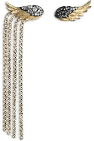 Zadig & Voltaire Pendientes Rock Feather