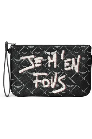 Zadig & Voltaire Pochette Z Monogram Tag Pouch