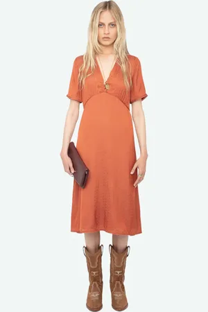 Zadig & Voltaire Vestido Rhodral Satén