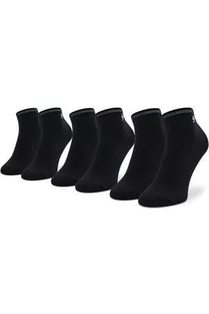 Skechers Cortos - 3 pares de calcetines cortos unisex SK43022 Black 9999