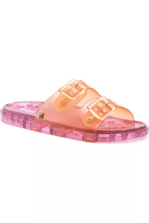 Melissa Mujer Playeras - Chanclas Wide Ad 32950 Orange/Pink Clear 53844