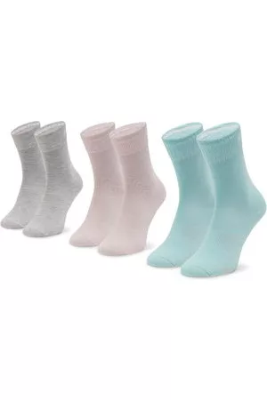 Skechers Mujer Altos - 3 pares de calcetines altos para mujer SK-SK41040 6060
