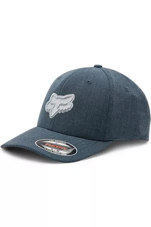 Fox Racing Hombre Gorras - Gorra con visera Transposition Flexfit Hat 23688 Drk Indigo 203