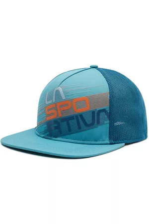 La Sportiva Gorras trucker - Gorra con visera La portiva Trucker tripe Evo Y41624623 Topaz pace Blue