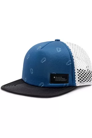 Black Diamond Gorras - Gorra con visera Hideaway AP723013 Accheadwr Ink Blue/Carabiner Print