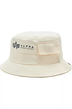 Alpha Industries Hombre Sombreros - Sombrero Utility 116911 Jet Stream White 578
