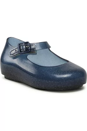 Melissa Niñas Bailarinas - Bailarinas Mini Dora Iii Bb 33559 Blue Glitter 13909