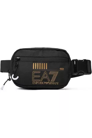 EA7 Bandoleras - Riñonera 245082 CC940 26121 Black/Gold Logo