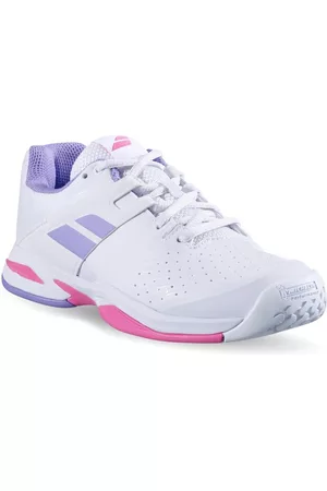 Babolat Niñas Oxford y mocasines - Zapatos Propulse Ac Junior Girl 33S23884 White/Lavender