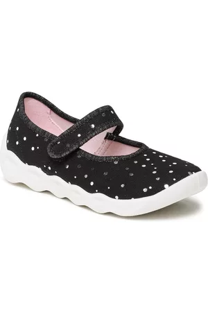 Superfit Mujer Zapatos - Pantuflas 1-006271-0010 S Schwarz/Silber
