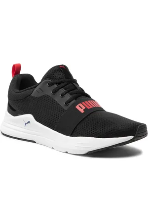 Zapatillas negras para hombre Puma Wired Run online en MEGACALZADO