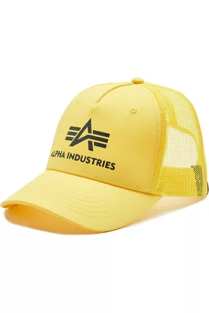 Alpha Industries Mujer Gorras - Gorra con visera Basic 186902 Prime Yellow 229