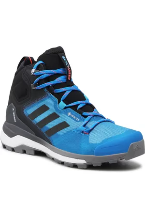 adidas Hombre Gore-Tex - Zapatos adidas Terrex Skychaser 2 Mid Gtx GORE-TEX GZ0318 Blue/Core Black/Blue