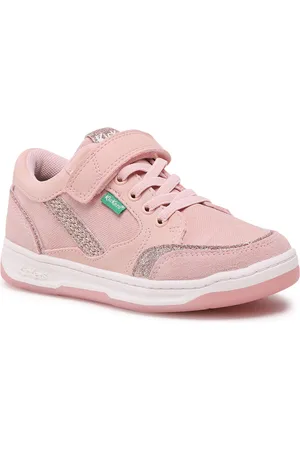 Kouic - Sneakers rose clair pour fille - Kickers © Site Officiel