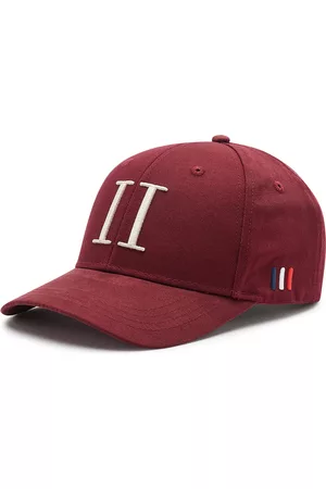 Les Deux Gorras de béisbol - Gorra con visera Baseball Cap Suede II LDM702003 Burgundy/Off White 651210