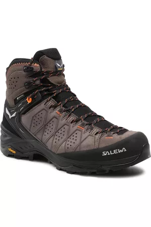 Salewa MS Crow Gore-TEX, Botas de Senderismo, Hombre, Negro  (Black/Papavero), 39 EU : : Moda