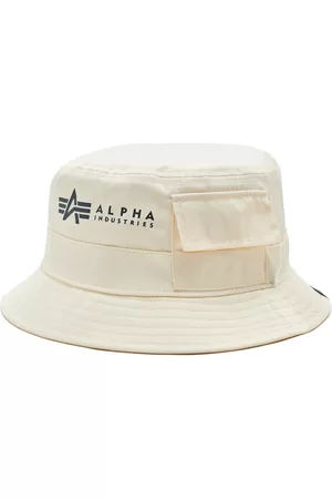 Alpha Industries Hombre Sombreros - Sombrero Utility 116911 Jet Stream White 578