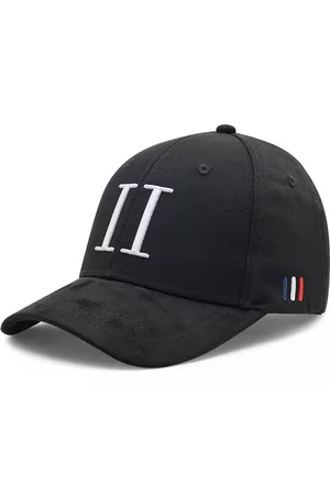 Les Deux Gorras de béisbol - Gorro Baseball Cap Suede II LDM702003 Black/White 100