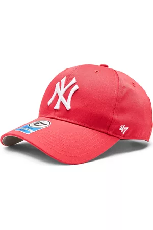 47 Brand Niñas Gorras - Gorra con visera MLB New York Yankees Raised Basic '47 MVP B-RAC17CTP-BE Berry