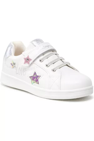 Lumberjack Niñas Con cordones - Zapatos 1 VELCRO AND ELASTIC LACE SNEAKER WHITE