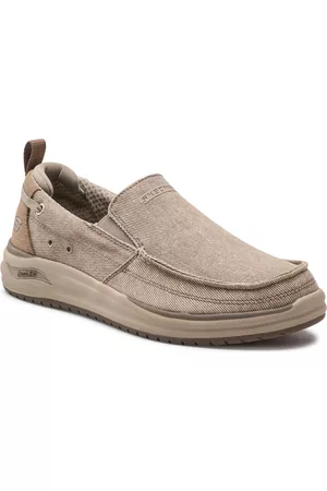 Skechers Hombre Zapatos - Zapatos hasta el tobillo Port Bow 204605/TPE Taupe
