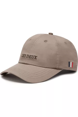 Les Deux Gorras - Gorra con visera Diego LDM703010 Lead Gray/Coffee Brown 507844