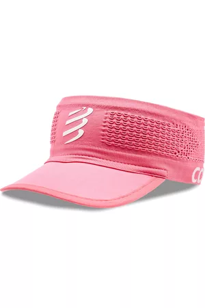 Compressport Mujer Gorras - Visera Spiderweb Headband On/Off CU00006B Hot Pink 376