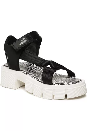 Love Moschino Mujer Sandalias - Sandalias JA16216G0GIX300A Nero/Bi