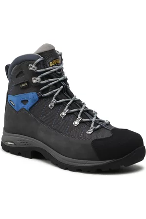 Asolo Hombre Gore-Tex - Botas de trekking Finder Gv Mm GORE-TEX A23102 00 A915 Graphite/Gunmetal/Sporty Blue