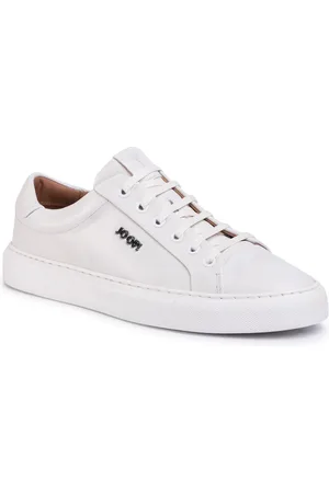  Hugo Boss Zapatillas bajas para hombre, white100, 11 : Ropa,  Zapatos y Joyería