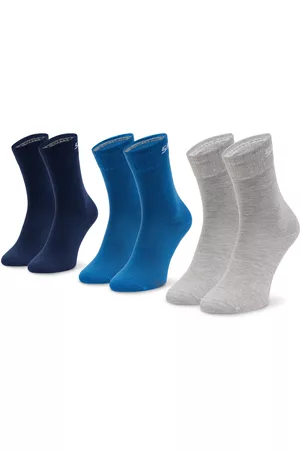 Skechers Altos - 3 pares de calcetines altos unisex SK-SK41040 5820
