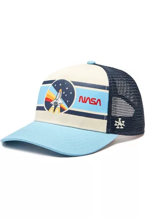 American Needle Mujer Gorras - Gorra con visera Sinclair - NASA SMU730A-NASA Navy/Ivory/Lt Blue