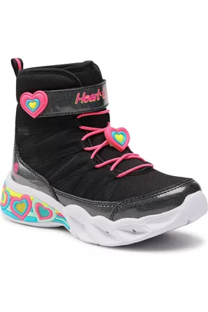 Skechers Mujer Zapatillas - Zapatillas Love to Shine 302661L/BKHP Black/Hot Pink