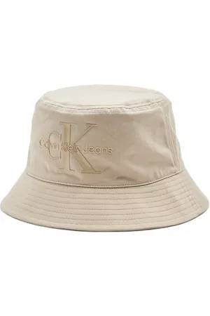 Calvin Klein Mujer Sombreros - Sombrero Monogram Bucket Hat K60K610715 PBC