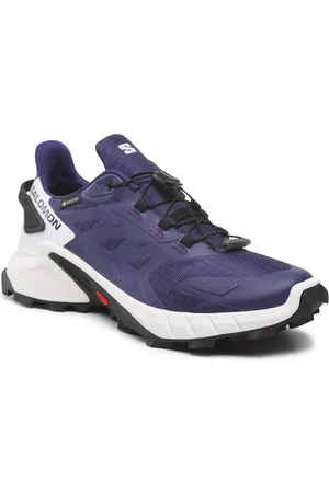 Salomon Mujer Gore-Tex - Botas de trekking Supercross 4 Gtx W GORE-TEX L41733500 Astral Aura/White/Black