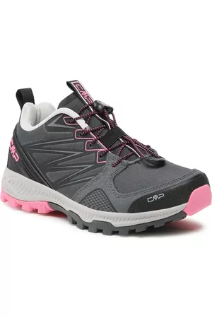 CMP Mujer Trekking - Zapatos Atik Trail Running Shoes 3Q32146 Antracite/Pink Fluo