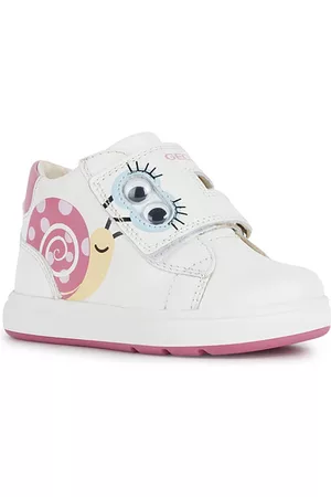 Geox Niñas Zapatos - Zapatos hasta el tobillo B Biglia Girl B354CB08554C1364 White/Dk Pink
