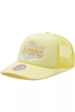 Mitchell & Ness Gorras - Gorra con visera NBA Lakers 5HSSLD21131 Yellow
